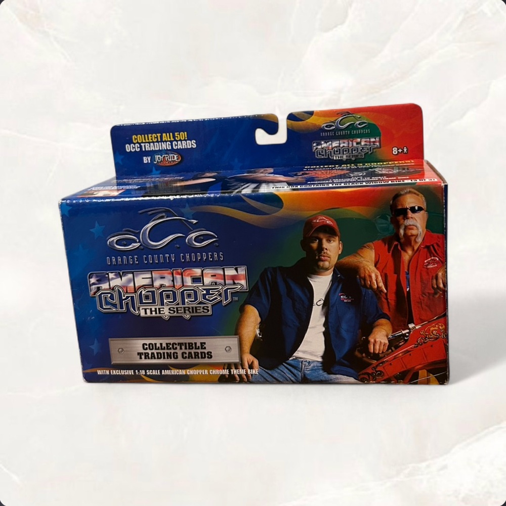 American Chopper 1:18 Scale - The Jet Chopper & Trading Cards - Sweet!